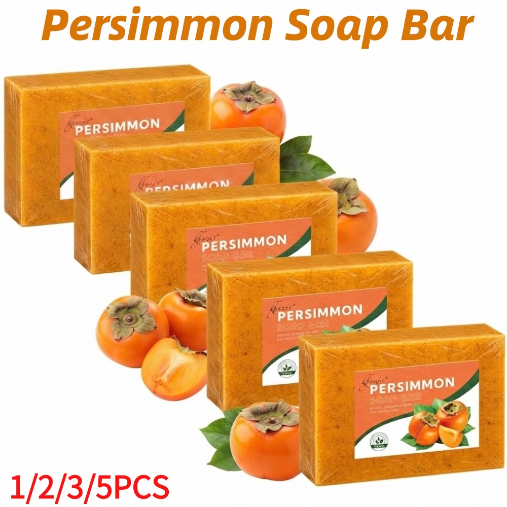 Soap Making Olive Oil - 1/2/3pcs Persimmon Soap Bar Natural Deodorant