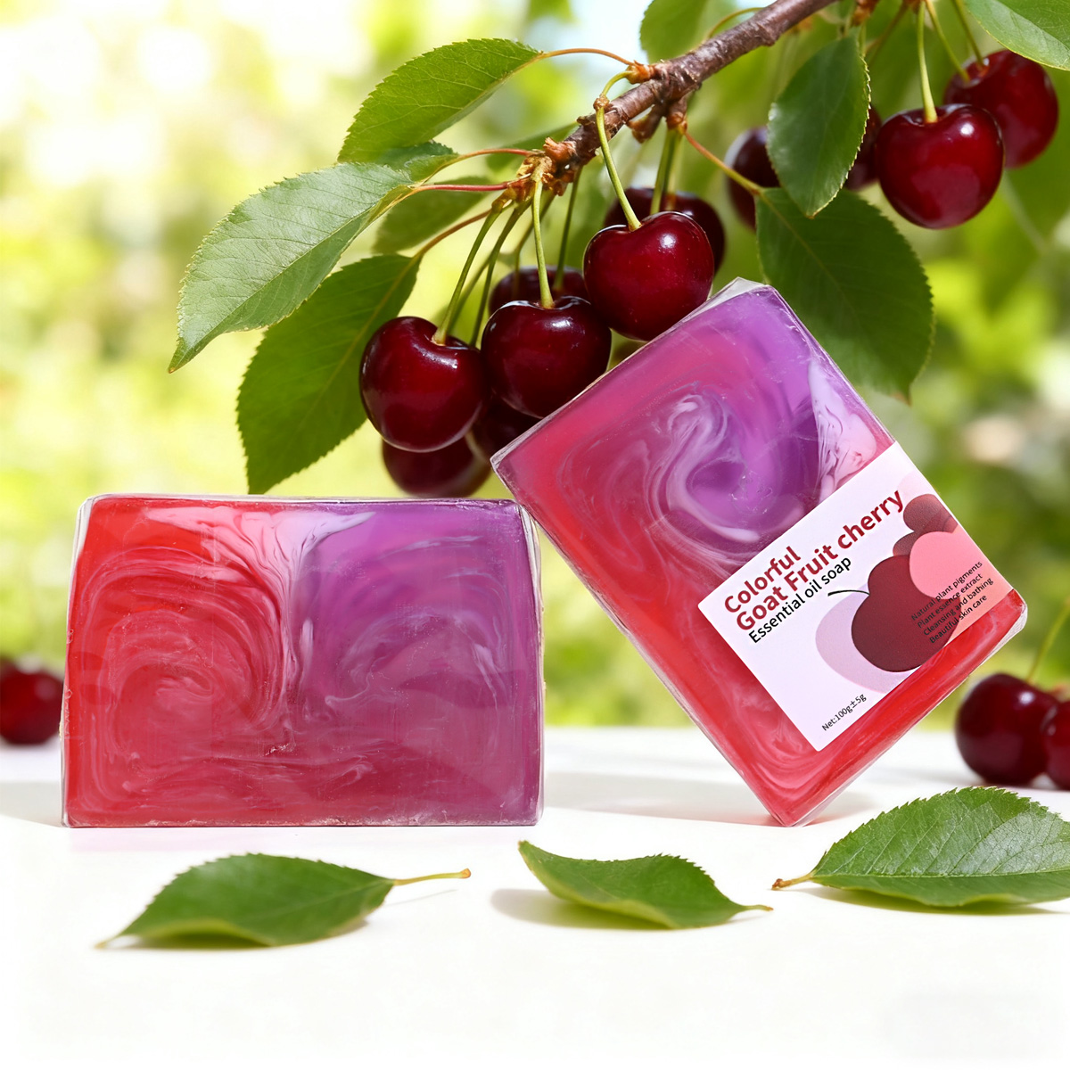 Soap Making Olive Oil - Fruit Cherry Organic Handmade Soap Natural