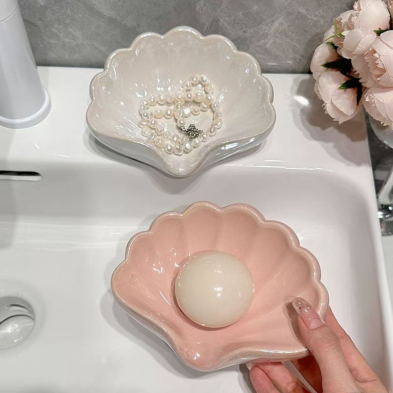 Soap Dish Draining - Personalized Creativity Bathroom Soap Dishes Ceramic