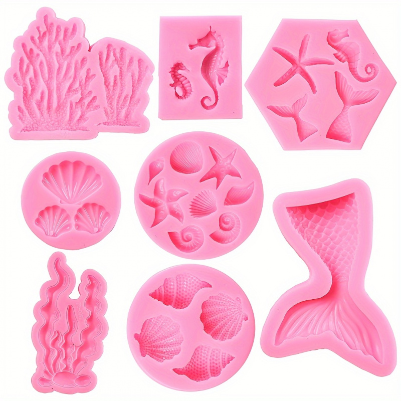Soap Making Line - One Set8Seal fairy-shaped silicone mold，Very suitable