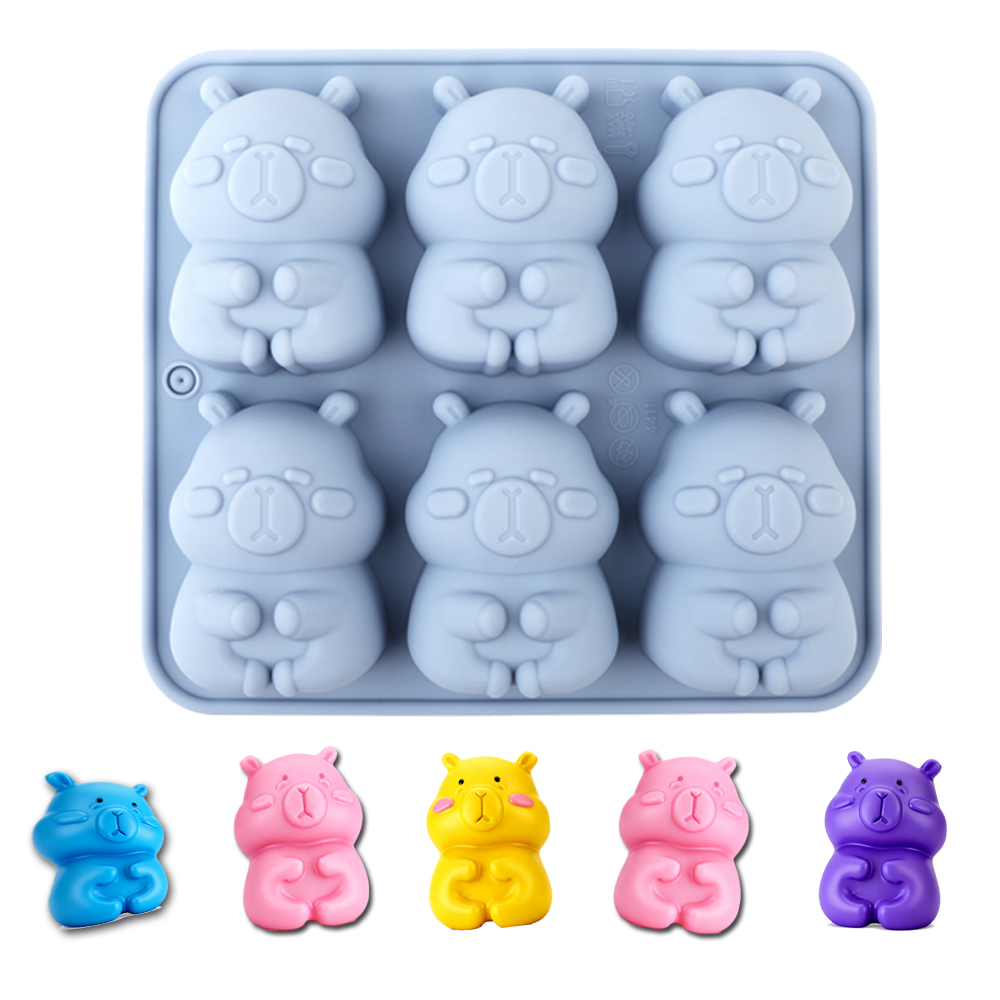Soap Making Line - 1 Silicone Cake Mold in the