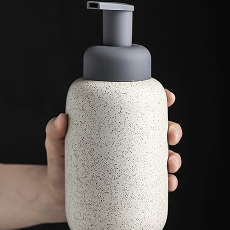 Soap Making Gel - Bathroom Ceramic Mousse Dispenser/Pressing Foam Bottle/Bubble