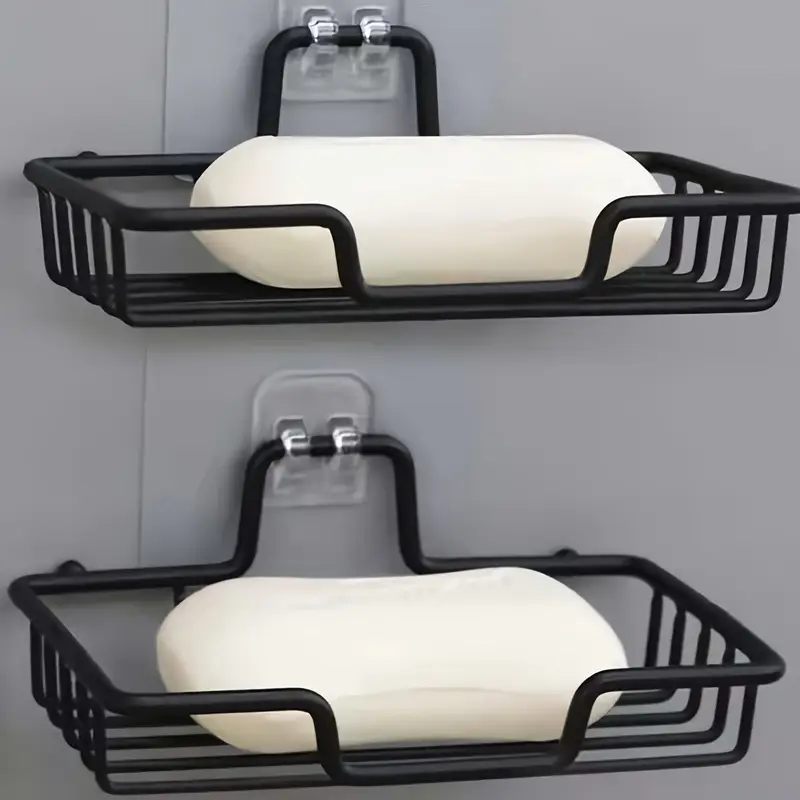 Soap Dish Draining - Stainless Steel Soap Dish – Wall-Mounted,