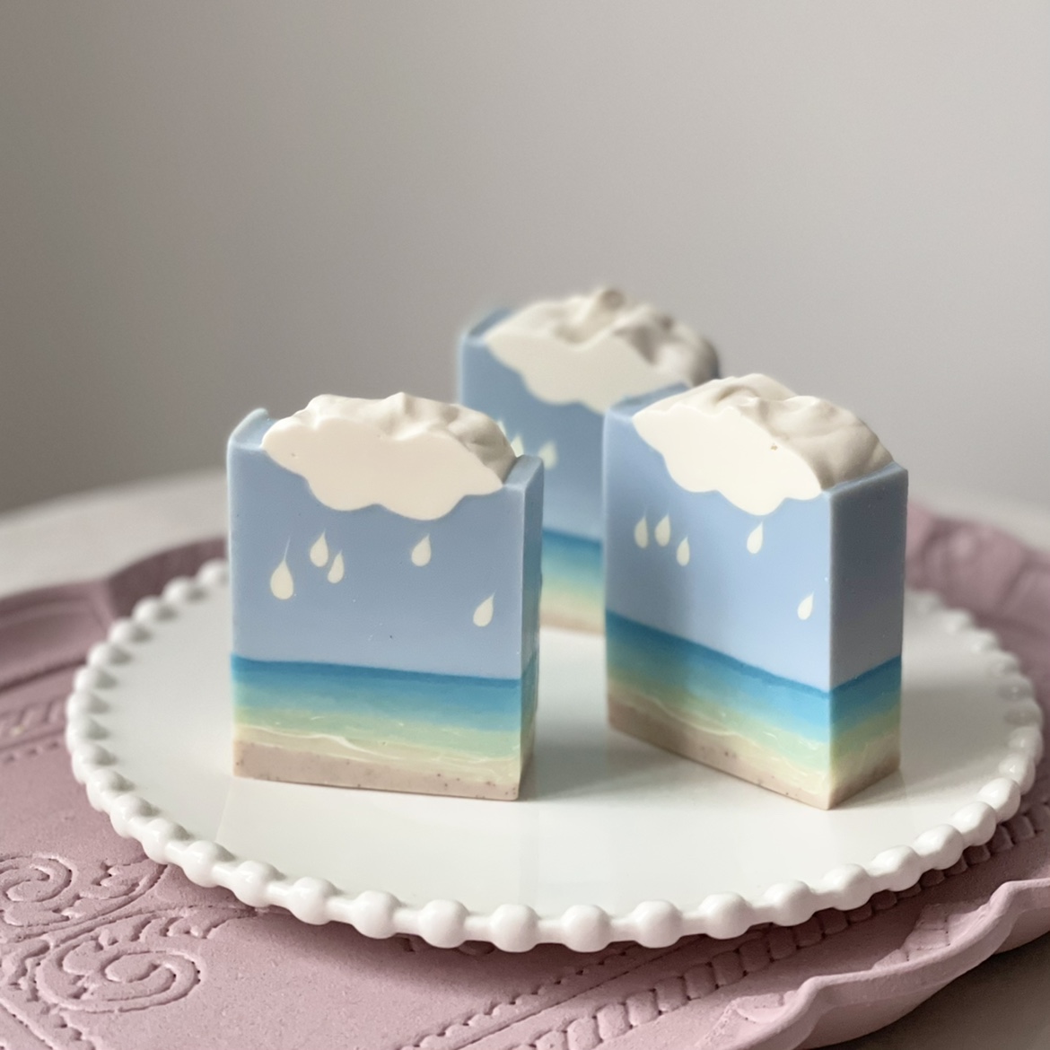 Soap Making For Beginners - Soap Rib Pattern Picture Tuxture Scraper