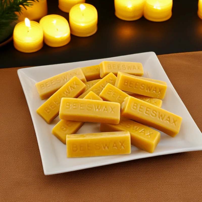 Oxide Pigment Soap - Beeswax Bar, Candle Wax Block for
