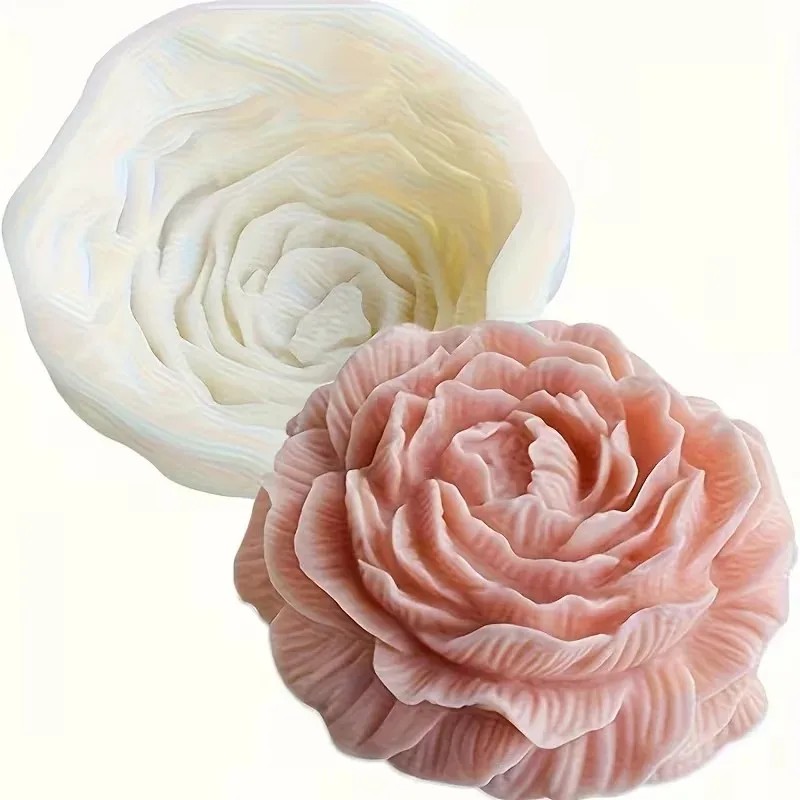 Soap Making Gel - 2026-Latest Models Large Peony Lotus Candle