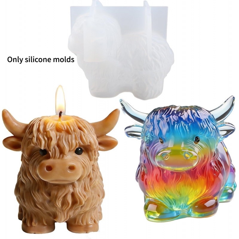 Soap Making Gel - 1 Pieces3DSilicone mold in the shape