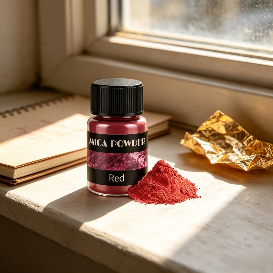 Oxide Pigment Soap - LEQU Happy And Fun Shimmer Red