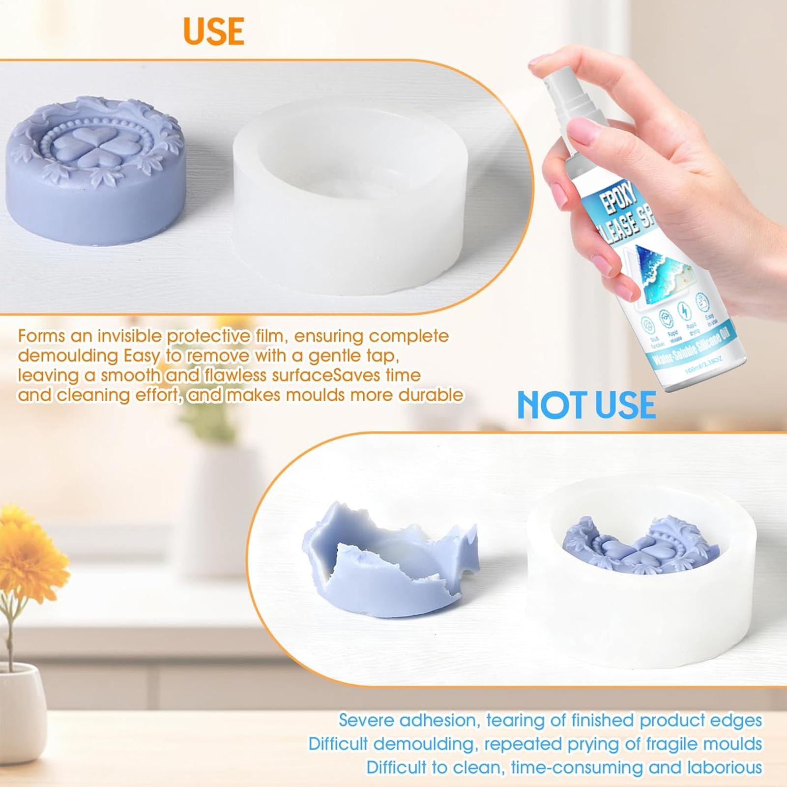 100ml Silicone Release Spray E - Soap Making Ins ulasan dan harga