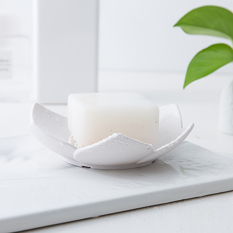Soap Box Lotus Shape Non-slip  - Soap Dish Draining ulasan dan harga