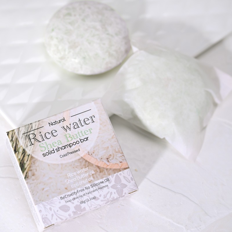 XF 60g Rice Shampoo Bar 100% N - Soap Making Olive Oil ulasan dan harga