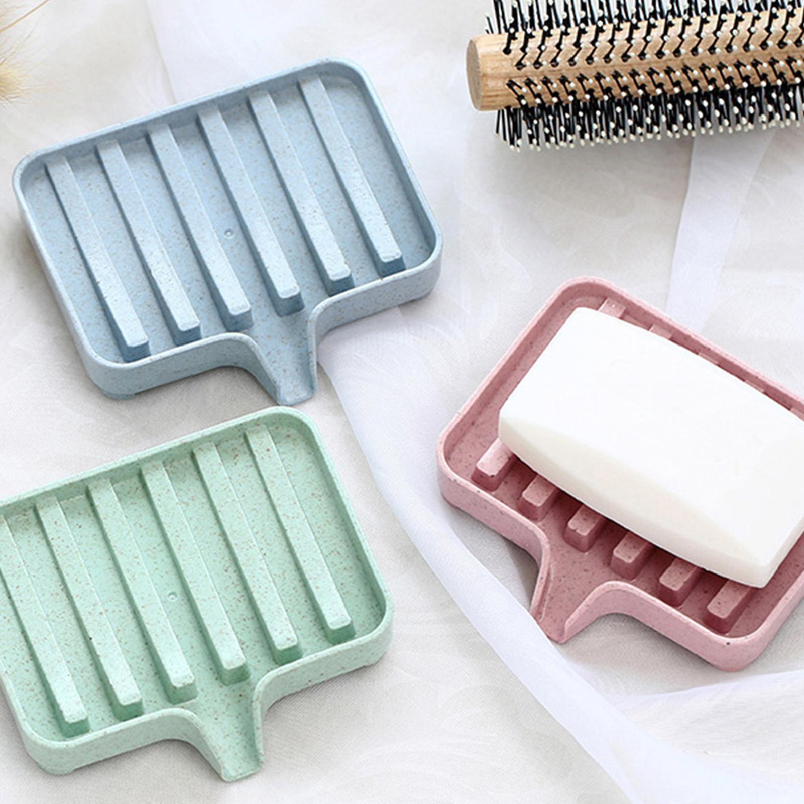Soap Dish with Drain Soap Tray - Soap Dish Draining ulasan dan harga