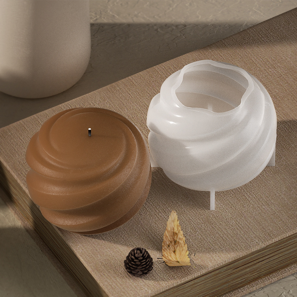 Rotating Planet Silicone Candl - Soap Making Gel ulasan dan harga