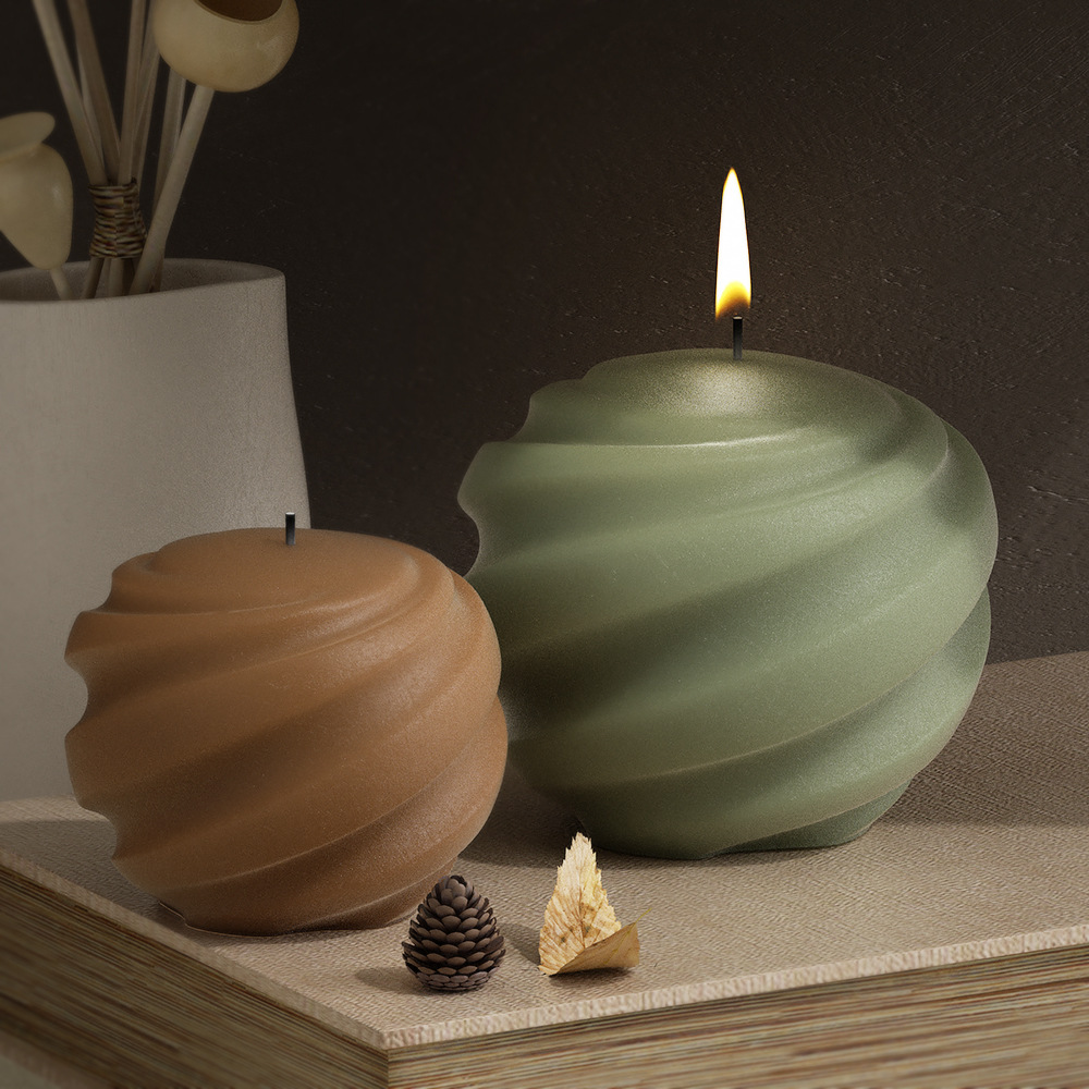 Rotating Planet Silicone Candl - Soap Making Gel ulasan dan harga