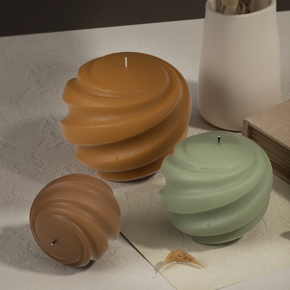 Rotating Planet Silicone Candl - Soap Making Gel ulasan dan harga