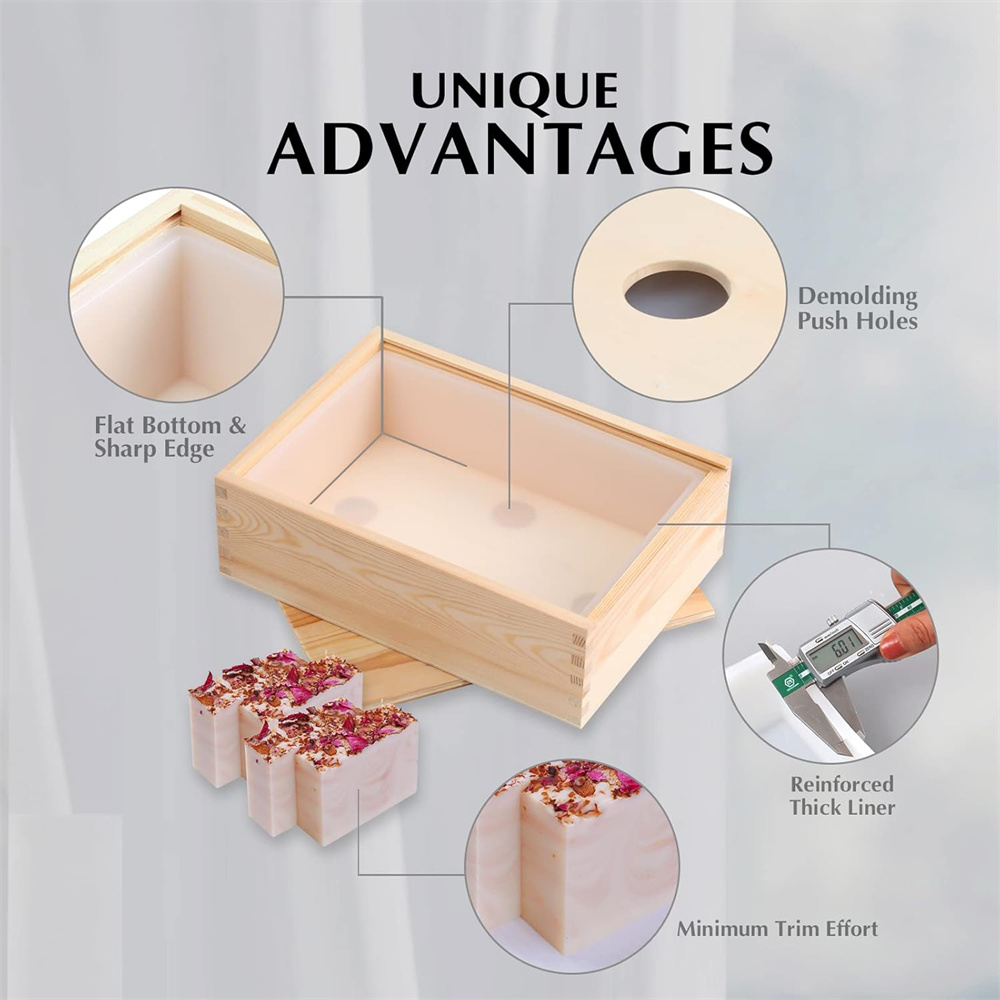 Large Soap Molds Rectangle Sil - Soap Making Line ulasan dan harga