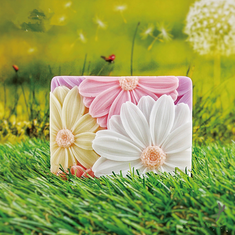 Newest!!!3d Elegant Sunflower  - Soap Making Line ulasan dan harga
