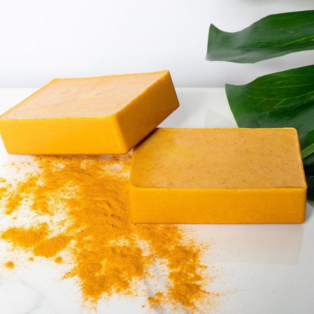 100g Turmeric Hand Made Soap,  - Soap Making Olive Oil ulasan dan harga