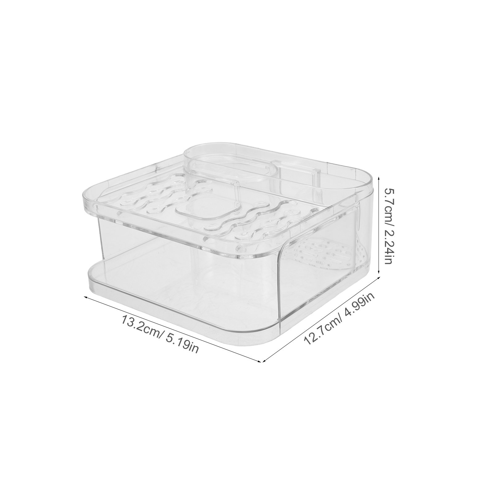 Wall Mounted Soap Holder Dual  - Soap Dish Draining ulasan dan harga