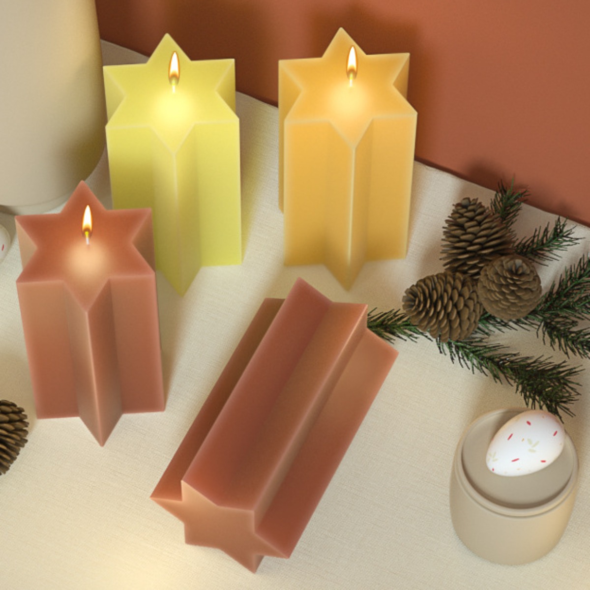3D Hexagonal Column Silicone C - Soap Making For Beginners ulasan dan harga