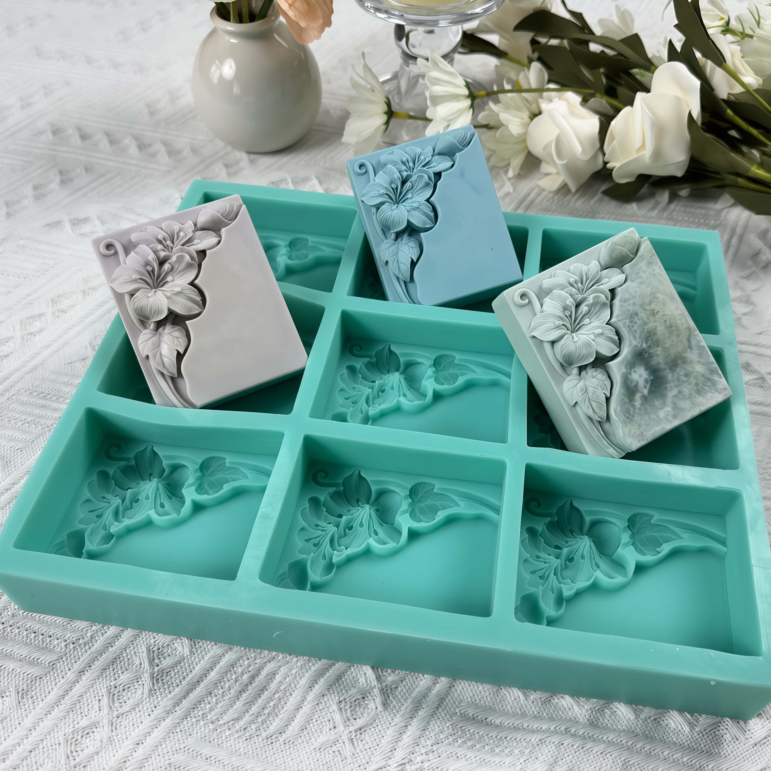 9 Cavities Tung Flower Soap Mo - Soap Making Line ulasan dan harga
