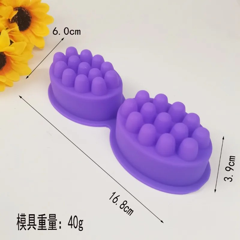 1/3PCS-3D Handmade Silicone So - Soap Making Gel ulasan dan harga