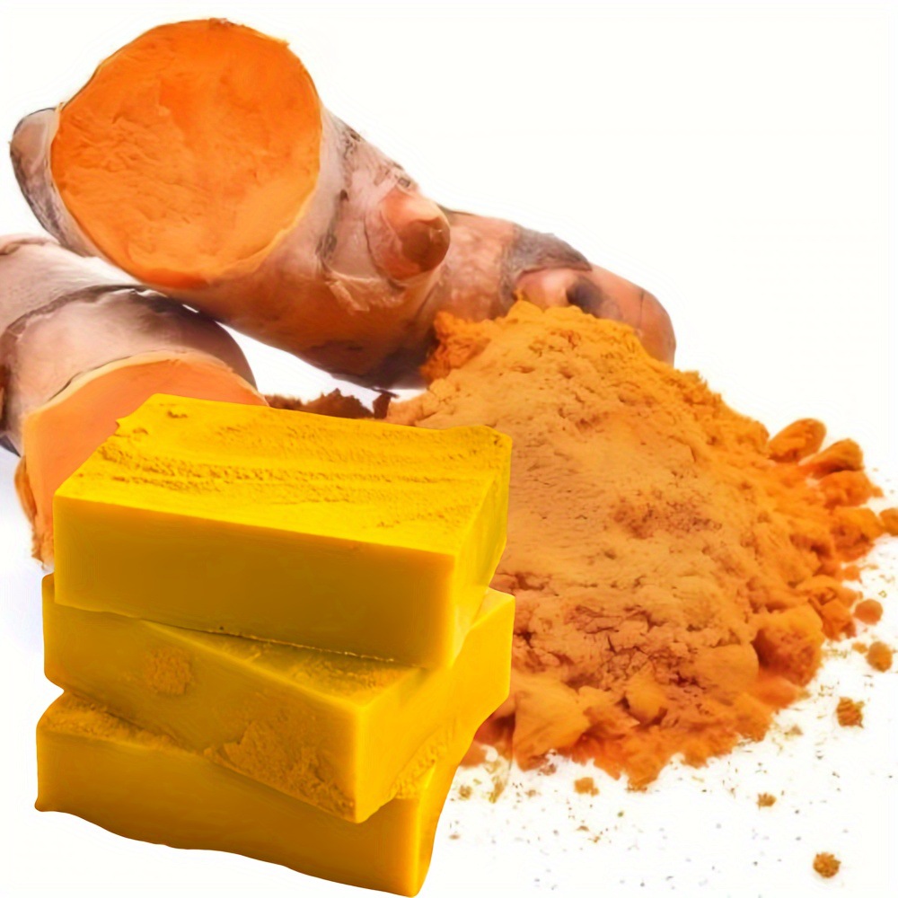 1/2/4/6Pcs Turmeric Kojic Acid - Soap Making Olive Oil ulasan dan harga