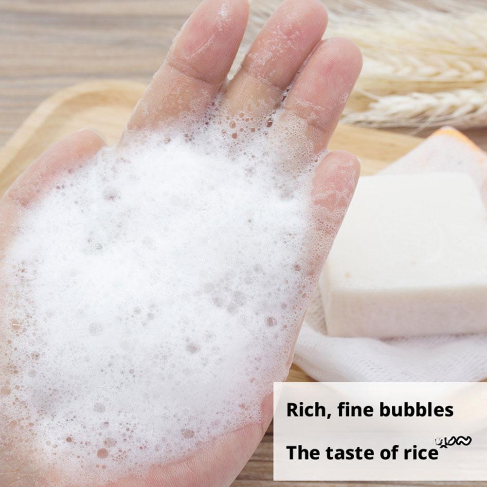 Rice Milk Soap Bar Handmade Na - Soap Making Olive Oil ulasan dan harga