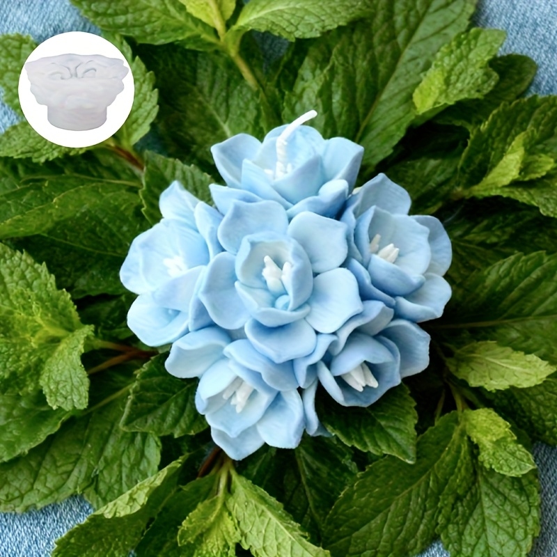 1 Hydrangea Candle Silicone Mo - Soap Making Ins ulasan dan harga