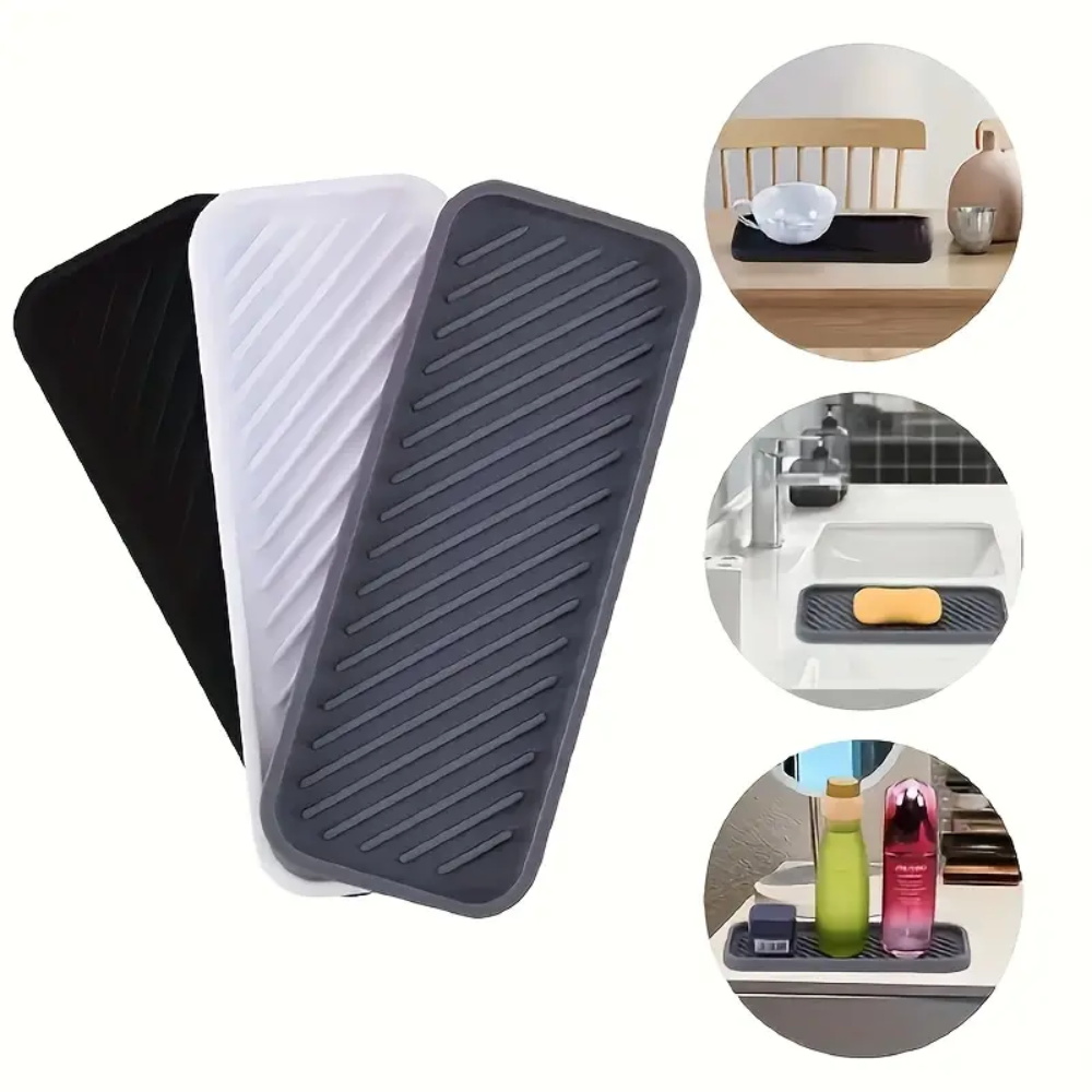 1 Silicone Sink Splash Guard a - Soap Making Tray ulasan dan harga