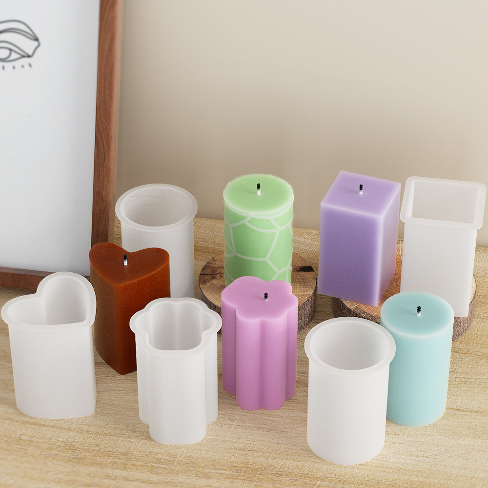 Geometry Column Silicone Mold  - Soap Making For Beginners ulasan dan harga