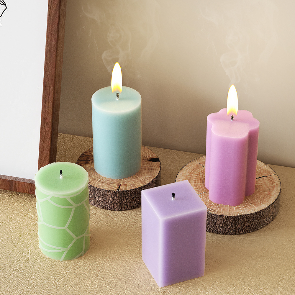Geometry Column Silicone Mold  - Soap Making For Beginners ulasan dan harga