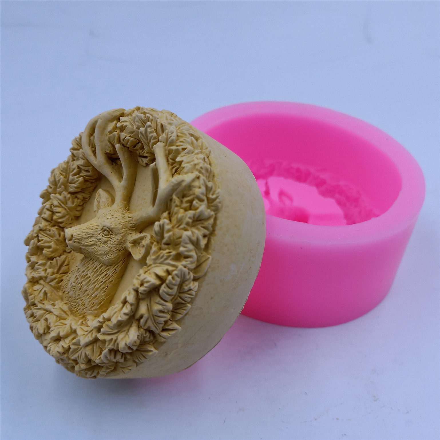 Deer Design Soap Silicone Mold - Soap Making Line ulasan dan harga
