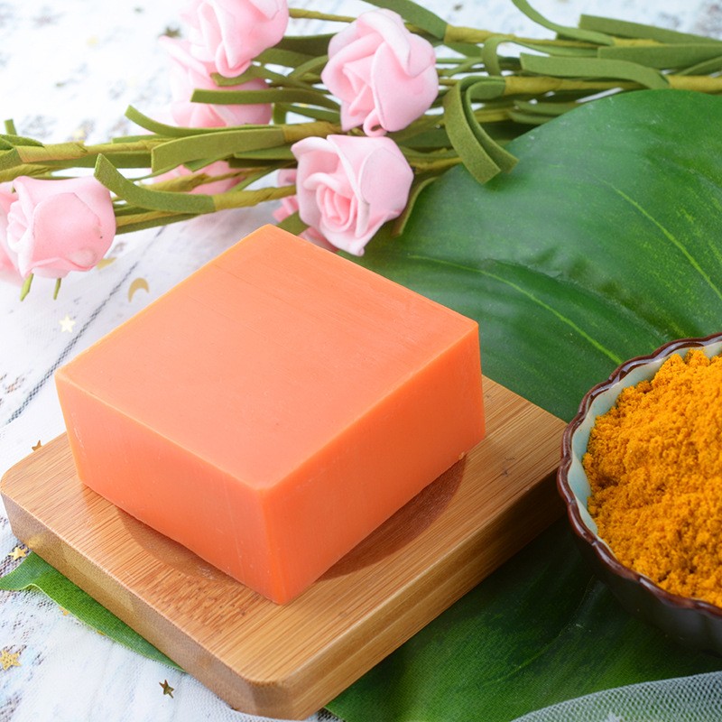100g Pure Natural Turmeric Soa - Soap Making Olive Oil ulasan dan harga