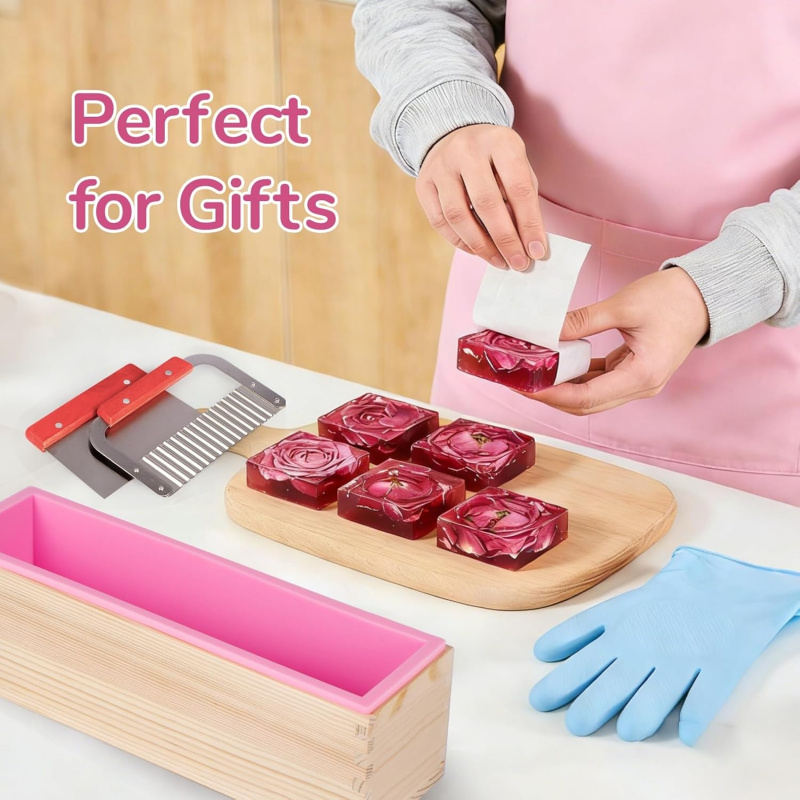 1 Pieces42Ounce soap mold with - Soap Making Gel ulasan dan harga