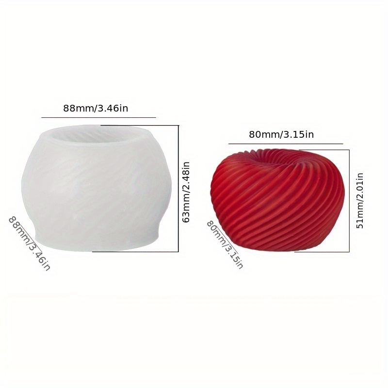 A trendy red apple silicone mo - Soap Making Ins ulasan dan harga