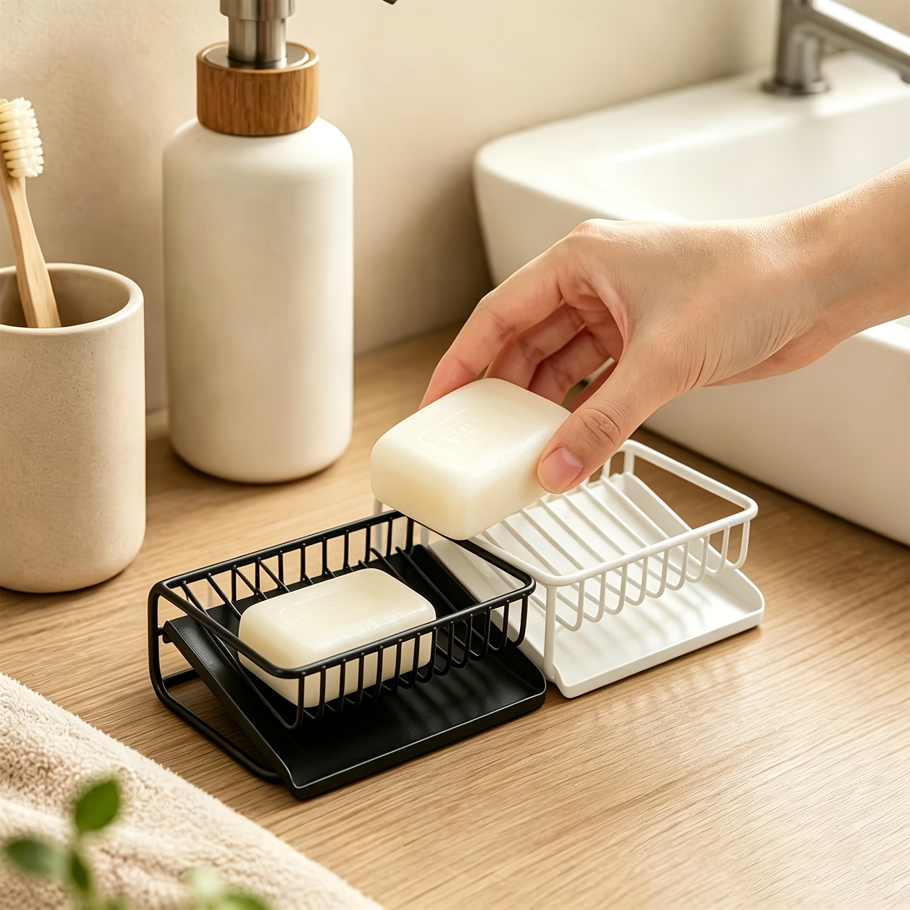 1pc Plastic Soap Dish With Dra - Soap Dish Draining ulasan dan harga