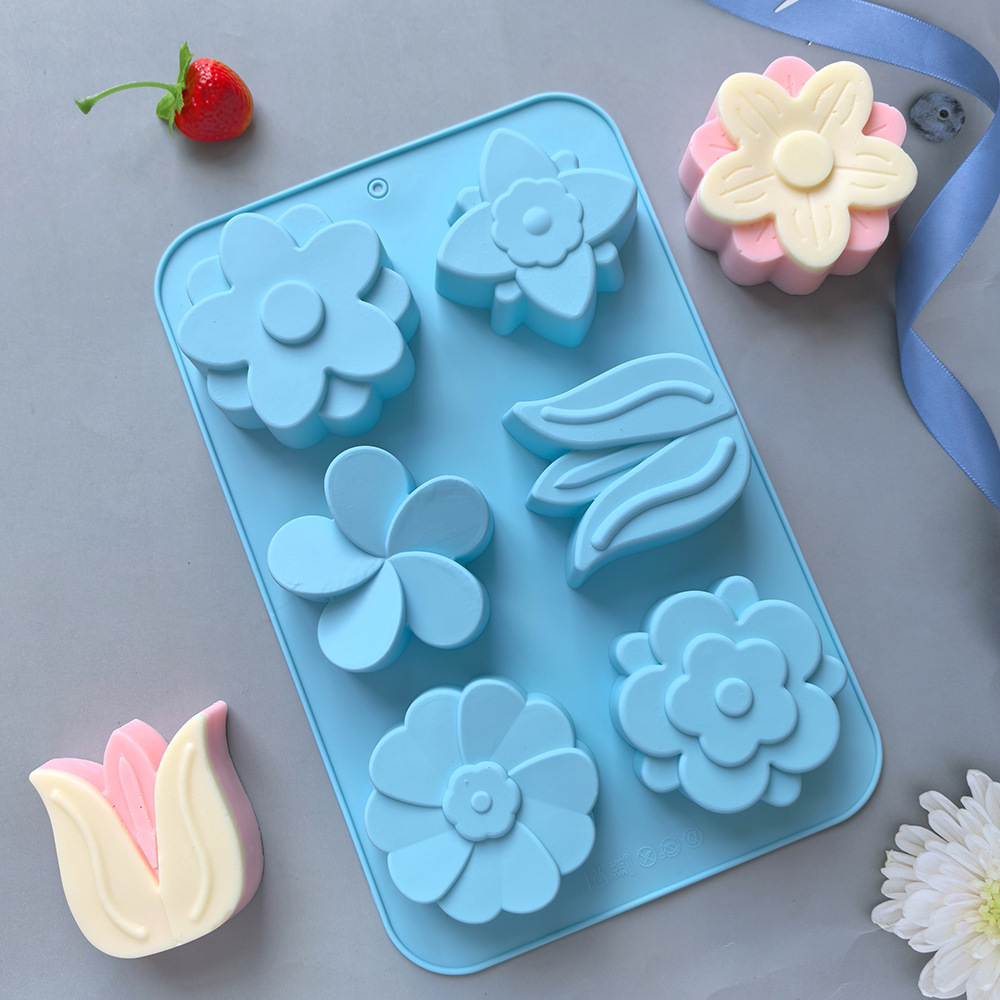 kinds Flower Silicone Molds Di - Soap Making Line ulasan dan harga