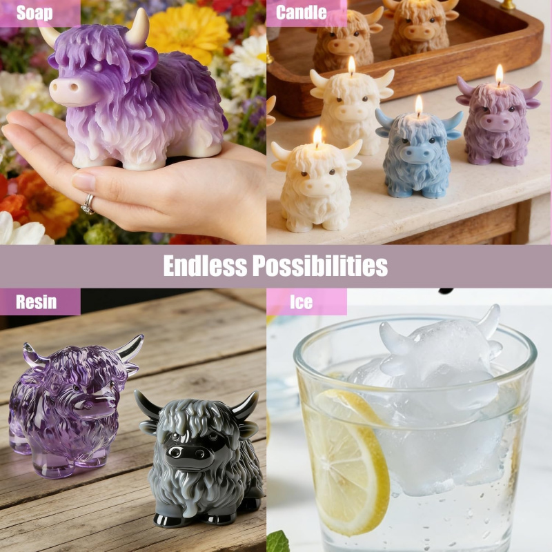 1 Pieces3DSilicone mold in the - Soap Making Gel ulasan dan harga
