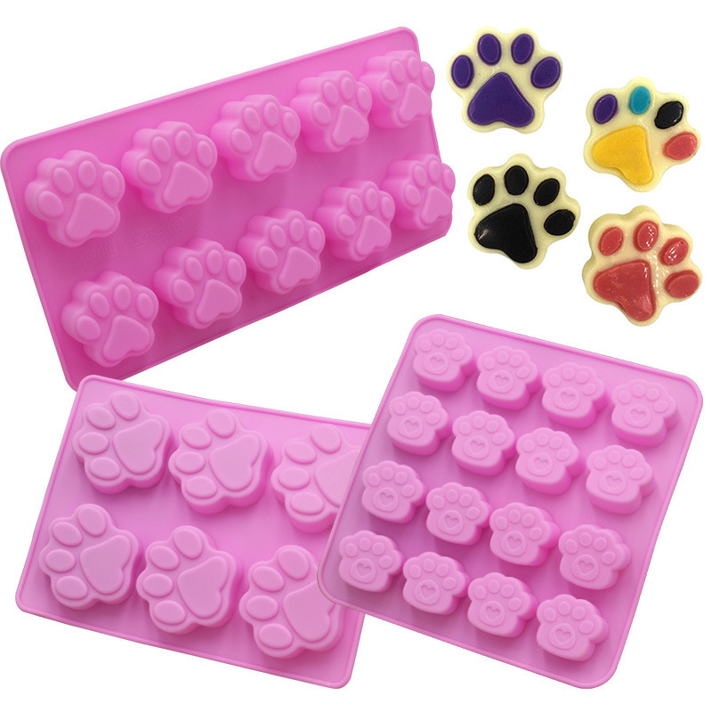 Cat Claw Shape Chocolate Silic - Soap Making Tray ulasan dan harga