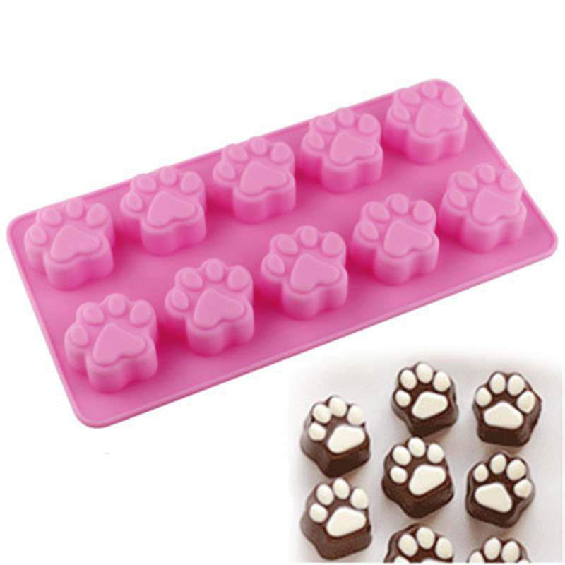 Cat Claw Shape Chocolate Silic - Soap Making Tray ulasan dan harga