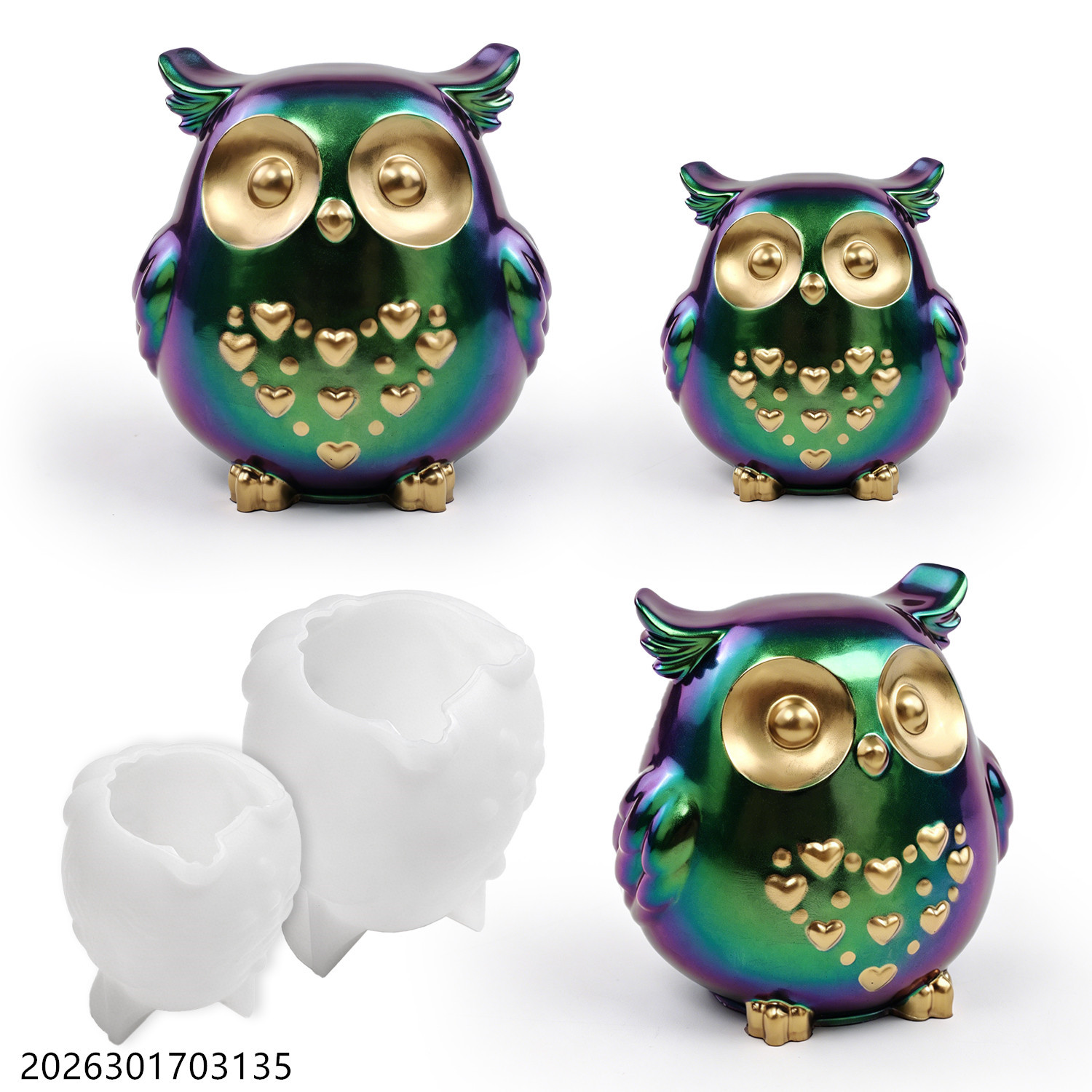 Owl Silicone Mold 3D Bird Shap - Soap Making Ins ulasan dan harga