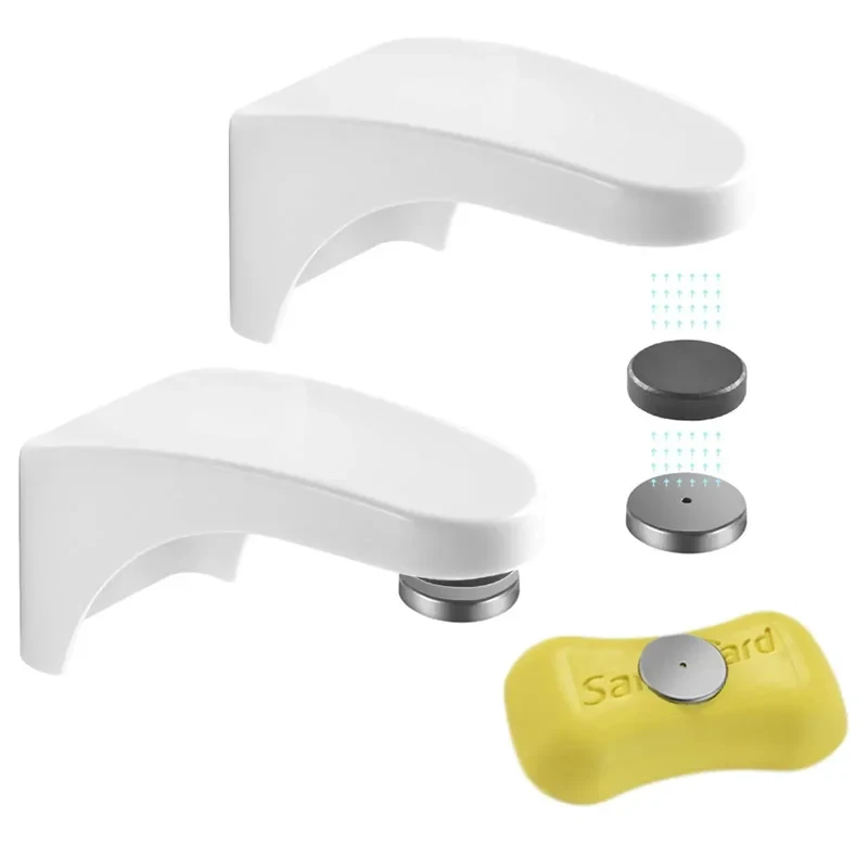 Magnetic Soap Holder Soap Box  - Soap Dish Draining ulasan dan harga