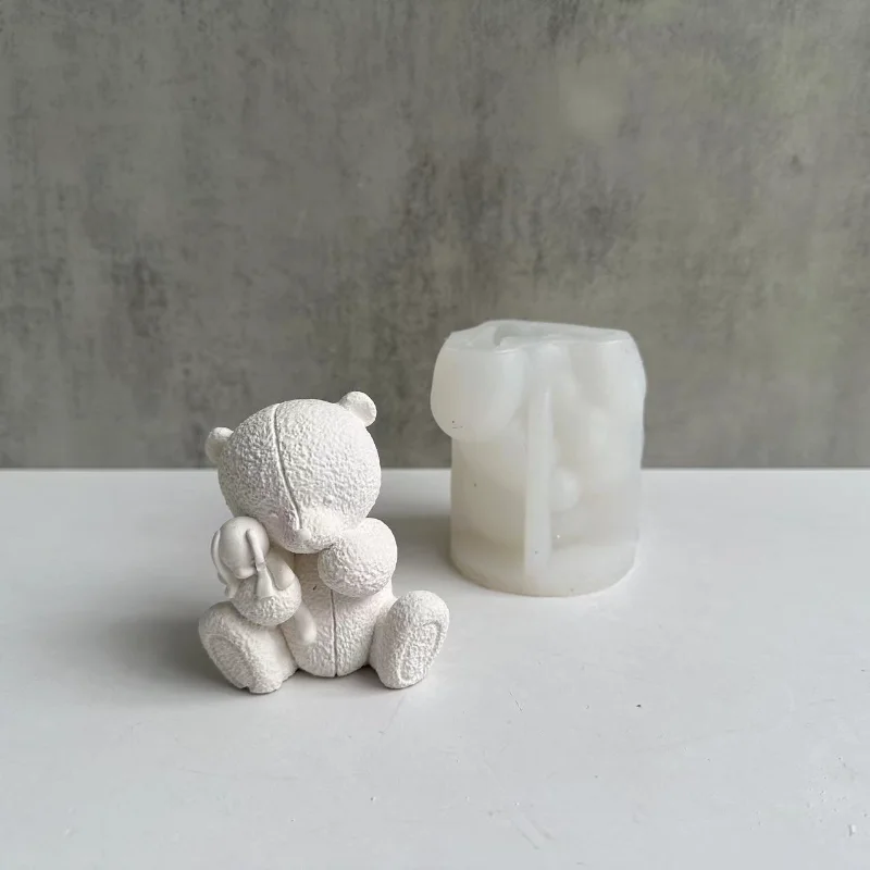 Woven Bear Candle Silicone Mol - Soap Making For Beginners ulasan dan harga