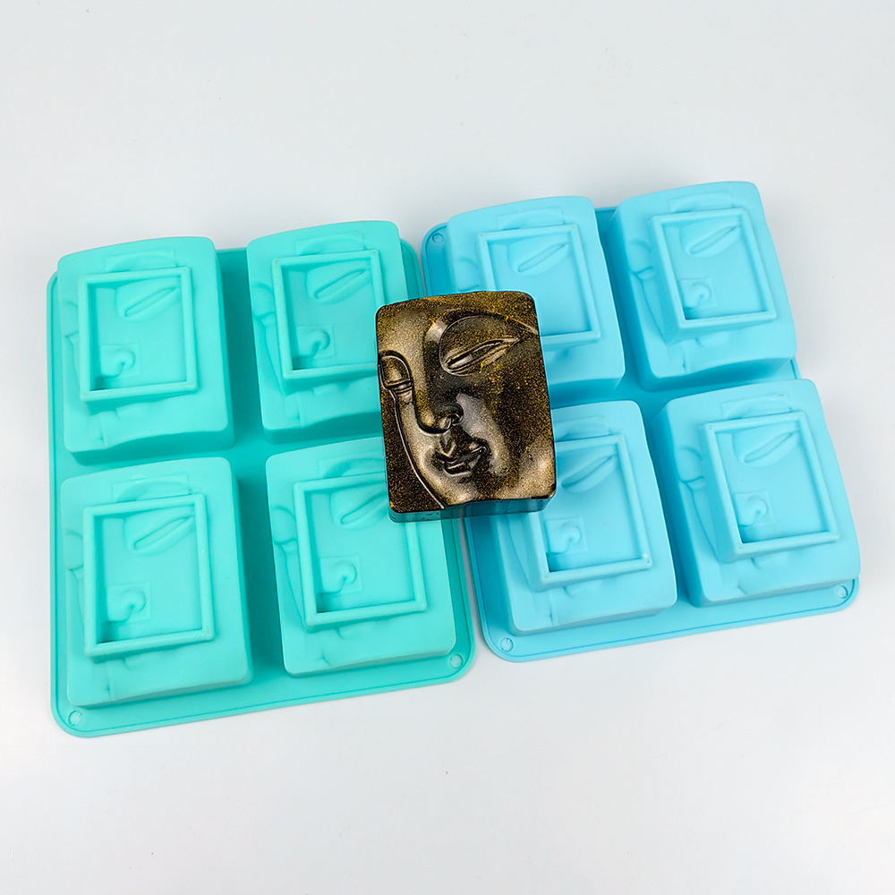 4 Holes Buddha Portrait Soap M - Soap Making Line ulasan dan harga